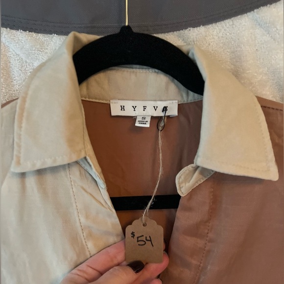 NWT HYFVE Silky Two Tone Tunic - Picture 5 of 6